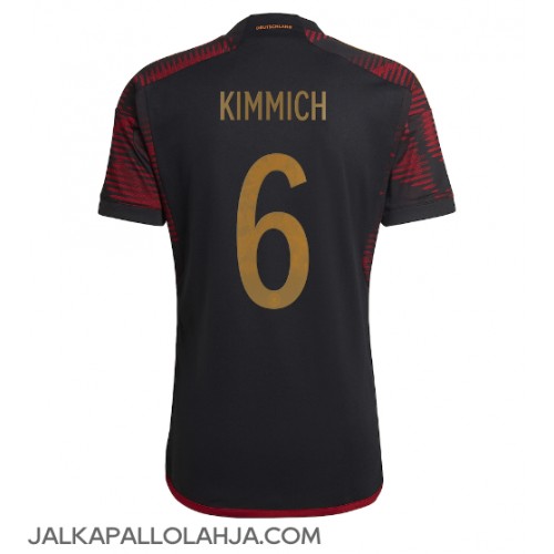 Saksa Joshua Kimmich #6 Kopio Vieras Pelipaita MM-kisat 2022 Lyhyet Hihat
